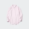 Camisas oversize de algodón para mujer | A rayas