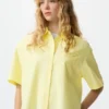 Camisas Oxford Boxy para mujer | Mangas cortas Camisas Oxford Boxy para mujer | Mangas cortas