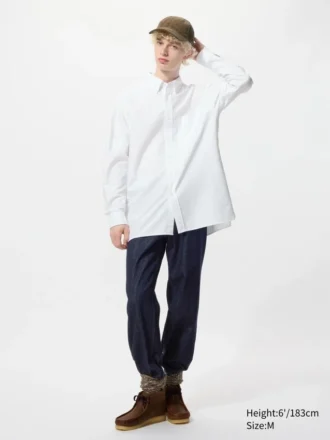 Camisas Oxford oversize para hombre Camisas Oxford oversize para hombre