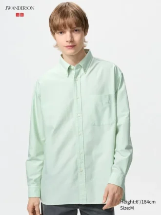 Camisas Oxford unisex oversize