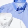 Camisas slim para hombre Super Non-Iron | Cuello con botones
