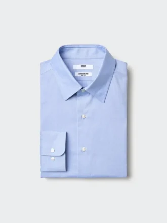 Camisas slim para hombre Super Non-Iron | Cuello regular