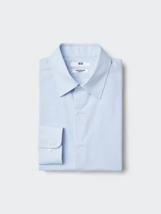 Camisas slim para hombre Super Non-Iron | Cuello regular | A cuadros