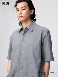 Camisas unisex de corte recto | Mangas cortas