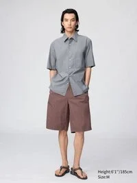 Camisas unisex de corte recto | Mangas cortas