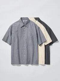 Camisas unisex de corte recto | Mangas cortas Camisas unisex de corte recto | Mangas cortas