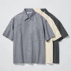 Camisas unisex de corte recto | Mangas cortas Camisas unisex de corte recto | Mangas cortas