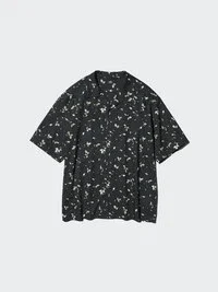 Camisas unisex de cuello abierto | Mangas cortas | Estampadas Camisas unisex de cuello abierto | Mangas cortas | Estampadas