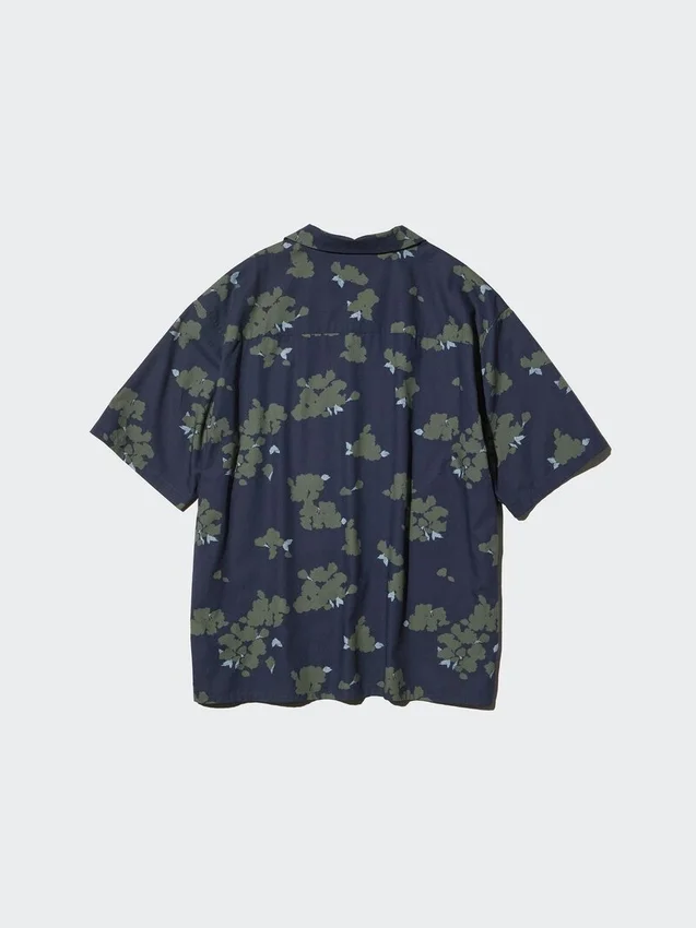 Camisas unisex de cuello abierto | Mangas cortas | Estampadas Camisas unisex de cuello abierto | Mangas cortas | Estampadas