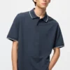 Camisas unisex de piqué seco | Tipping Camisas unisex de piqué seco | Tipping