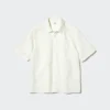 Camisas unisex de seersucker | Mangas cortas