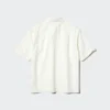 Camisas unisex de seersucker | Mangas cortas