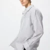 Camisas unisex de tela de sarga | Cuello regular | A cuadros