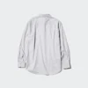 Camisas unisex de tela de sarga | Cuello regular | A cuadros