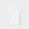 Camiseta AIRism para hombre | Cuello en V