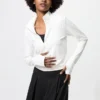Camiseta AIRism Soft con media cremallera para mujer Camiseta AIRism Soft con media cremallera para mujer