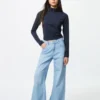 Camiseta AIRism Soft con media cremallera para mujer Camiseta AIRism Soft con media cremallera para mujer