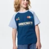 Camiseta con diseño gráfico de Minecraft para niños Camiseta con diseño gráfico de Minecraft para niños