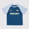 Camiseta con diseño gráfico de Minecraft para niños Camiseta con diseño gráfico de Minecraft para niños