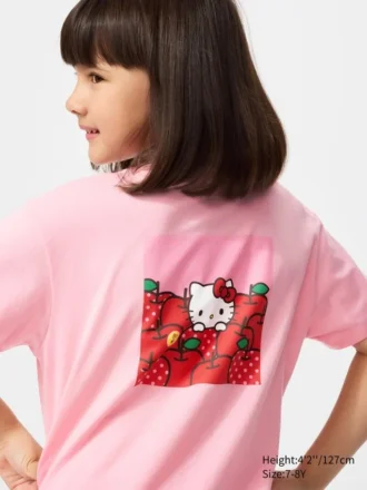 Camiseta con estampado de personajes de Sanrio para niños