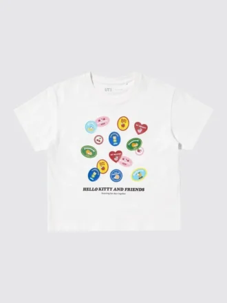 Camiseta con estampado de personajes de Sanrio para niños