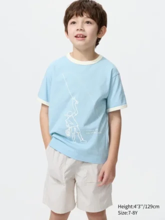 Camiseta con gráfico de Jason Polan para niños