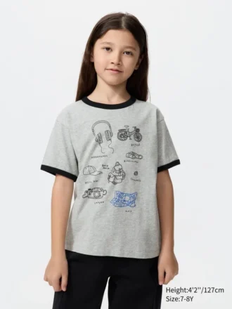 Camiseta con gráfico de Jason Polan para niños
