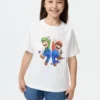 Camiseta con gráfico de la película Super Mario Galaxy para niños Camiseta con gráfico de la película Super Mario Galaxy para niños