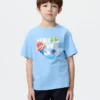 Camiseta con gráfico de la película Super Mario Galaxy para niños Camiseta con gráfico de la película Super Mario Galaxy para niños