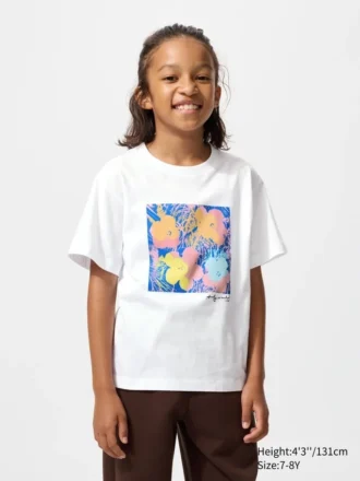 Camiseta con gráfico Ny Pop Art UT para niños | Andy Warhol