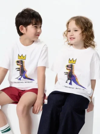 Camiseta con gráfico Ny Pop Art UT para niños | Basquiat