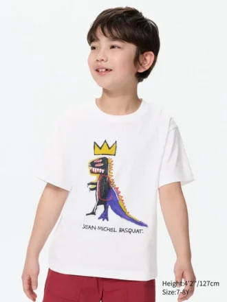 Camiseta con gráfico Ny Pop Art UT para niños | Basquiat