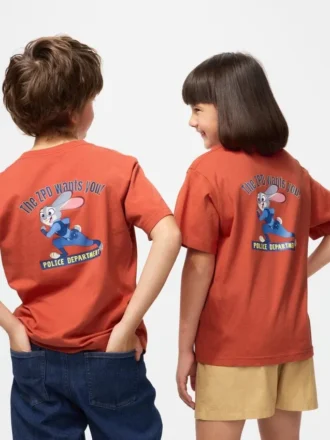 Camiseta con gráfico Ut de Zootopia para niños