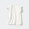 Camiseta con volantes en las mangas Baby Baby Dry Camiseta con volantes en las mangas Baby Baby Dry