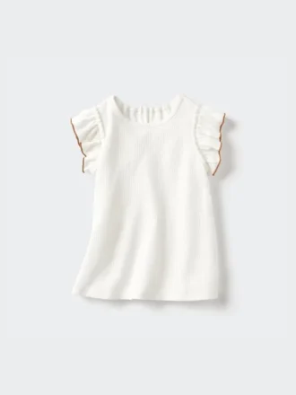 Camiseta con volantes en las mangas Baby Baby Dry