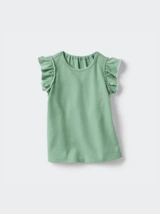 Camiseta con volantes en las mangas Baby Baby Dry