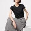 Camiseta corta AIRism Soft para mujer Camiseta corta AIRism Soft para mujer