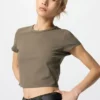 Camiseta corta AIRism Soft para mujer Camiseta corta AIRism Soft para mujer