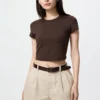 Camiseta corta AIRism Soft para mujer Camiseta corta AIRism Soft para mujer