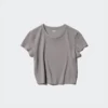 Camiseta corta AIRism Soft para mujer Camiseta corta AIRism Soft para mujer