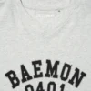 Camiseta corta con estampado gráfico Babymonster UT para mujer | Cuello en V