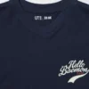 Camiseta corta con estampado gráfico Babymonster UT para mujer | Cuello en V