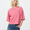 Camiseta corta con gráfico Babymonster Ut para mujer