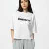 Camiseta corta con gráfico Babymonster Ut para mujer