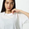 Camiseta corta con gráfico Babymonster UT para mujer | Transparente