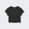 Camiseta corta Ultra Stretch AIRism para mujer Camiseta corta Ultra Stretch AIRism para mujer