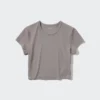 Camiseta corta Ultra Stretch AIRism para mujer Camiseta corta Ultra Stretch AIRism para mujer