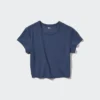 Camiseta corta Ultra Stretch AIRism para mujer Camiseta corta Ultra Stretch AIRism para mujer