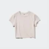Camiseta corta Ultra Stretch AIRism para mujer Camiseta corta Ultra Stretch AIRism para mujer