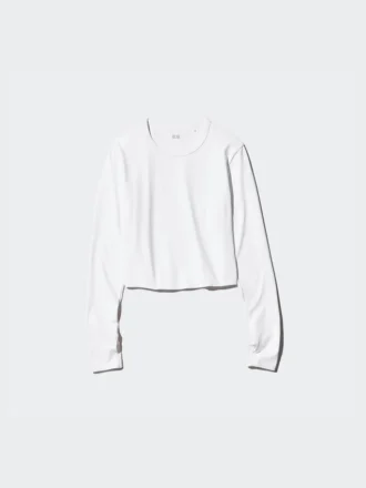 Camiseta corta Ultra Stretch AIRism para mujer | Camiseta de manga larga